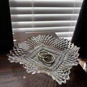 Vintage Ruffled Candy Dish